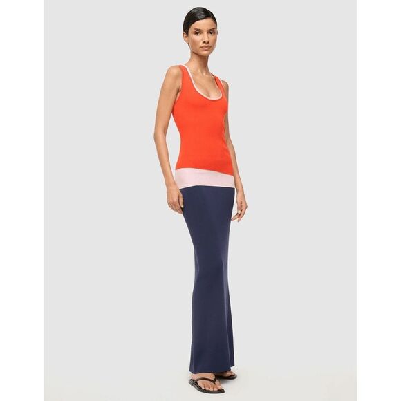 Staud Hermosa Colorblocked Maxi-Dress Size XS $345 - Picture 1 of 11
